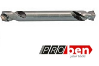 HSK 3.25 Kétoldalú, rövid hengeresszárú fémcsigafúró, HSS M2 3.25 mm köszörült